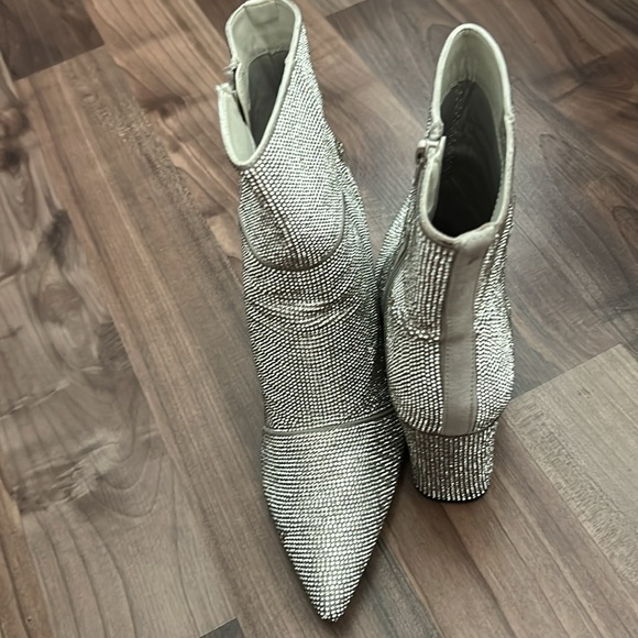 Blinged ankle booties - Picture 6 of 7